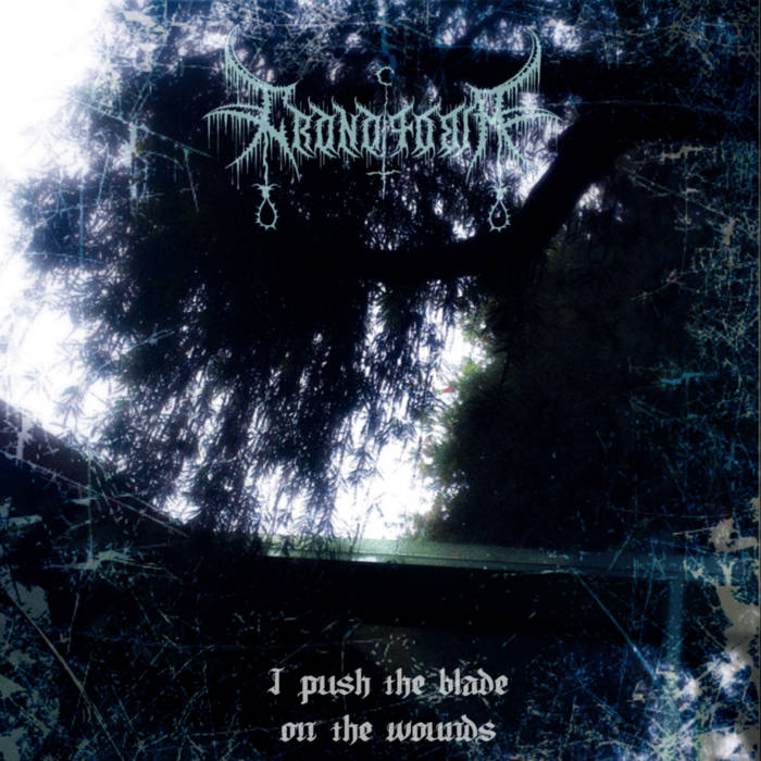 I push the blade on the wounds